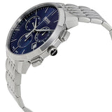  Shop Authentic Hugo Boss Associate Blue Dial Silver Steel Strap Watch for Men - 1513269 - Luxxuri
