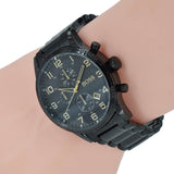  Shop Authentic Hugo Boss Aeroliner Black Dial Black Steel Strap Watch for Men - 1513275 - Luxxuri