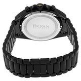  Shop Authentic Hugo Boss Onyx Black Dial Black Steel Strap Watch for Men - 1513365 - Luxxuri