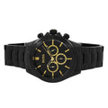 Hugo Boss Ikon Black Dial Black Steel Strap Watch for Men - 1513278