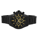  Shop Authentic Hugo Boss Ikon Black Dial Black Steel Strap Watch for Men - 1513278 - Luxxuri