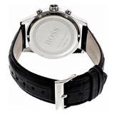  Shop Authentic Hugo Boss Jet Silver Dial Black Leather Strap Watch for Men - 1513282 - Luxxuri