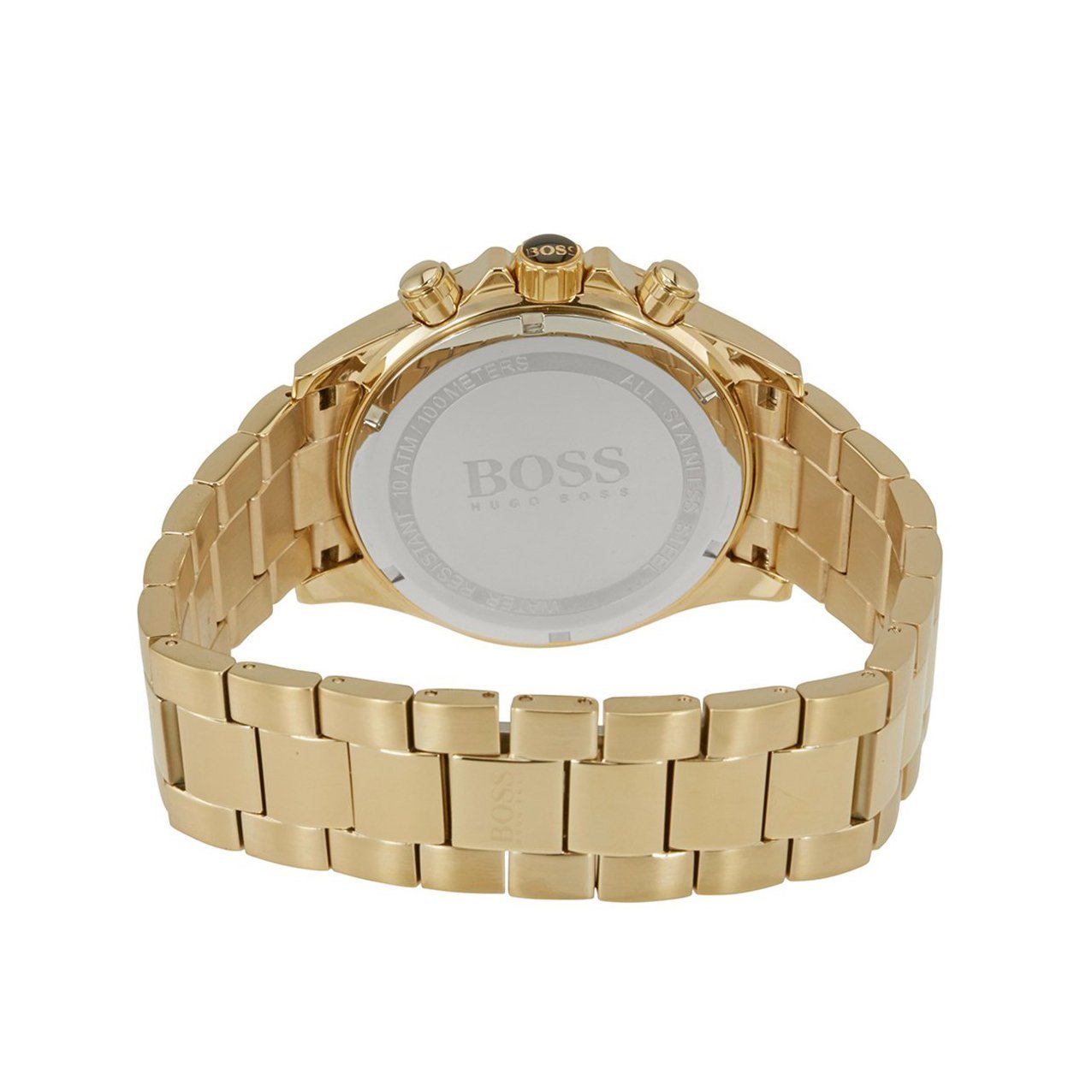  Shop Authentic Hugo Boss Ikon Blue Dial Gold Steel Strap Watch for Men - 1513340 - Luxxuri