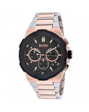 Shop Authentic Hugo Boss Supernova Black Dial Two Tone Steel Strap Watch for Men - 1513358 - Luxxuri