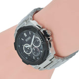  Shop Authentic Hugo Boss Supernova Chronograph Black Dial Silver Steel Strap Watch for Men - 1513359 - Luxxuri