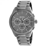  Shop Authentic Hugo Boss Classic Grey Dial Grey Steel Strap Watch for Men - 1513364 - Luxxuri