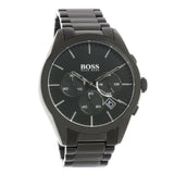  Shop Authentic Hugo Boss Onyx Black Dial Black Steel Strap Watch for Men - 1513365 - Luxxuri