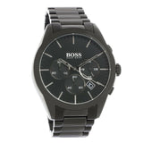  Shop Authentic Hugo Boss Onyx Black Dial Black Steel Strap Watch for Men - 1513365 - Luxxuri
