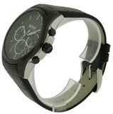  Shop Authentic Hugo Boss Onyx Black Dial Black Leather Strap Watch for Men - 1513367 - Luxxuri