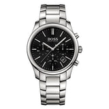  Shop Authentic Hugo Boss Commander Black Dial Silver Steel Strap Watch for Men - 1513433 - Luxxuri