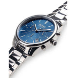  Shop Authentic Hugo Boss Commander Blue Dial Silver Steel Strap Watch for Men - 1513434 - Luxxuri
