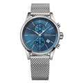  Shop Authentic Hugo Boss Jet Blue Dial Silver Mesh Bracelet Watch for Men - 1513441 - Luxxuri