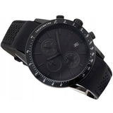  Shop Authentic Hugo Boss Rafale Chronograph Black Dial Black Leather Strap Watch For Men - 1513456 - Luxxuri
