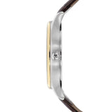  Shop Authentic Hugo Boss Classic White Dial Brown Leather Strap Watch for Men - 1513486 - Luxxuri