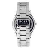  Shop Authentic Hugo Boss Governer Black Dial Silver Steel Strap Watch for Men - 1513488 - Luxxuri