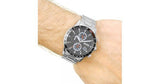  Shop Authentic Hugo Boss Rafale Chronograph Black Dial Silver Steel Strap Watch for Men - 1513509 - Luxxuri