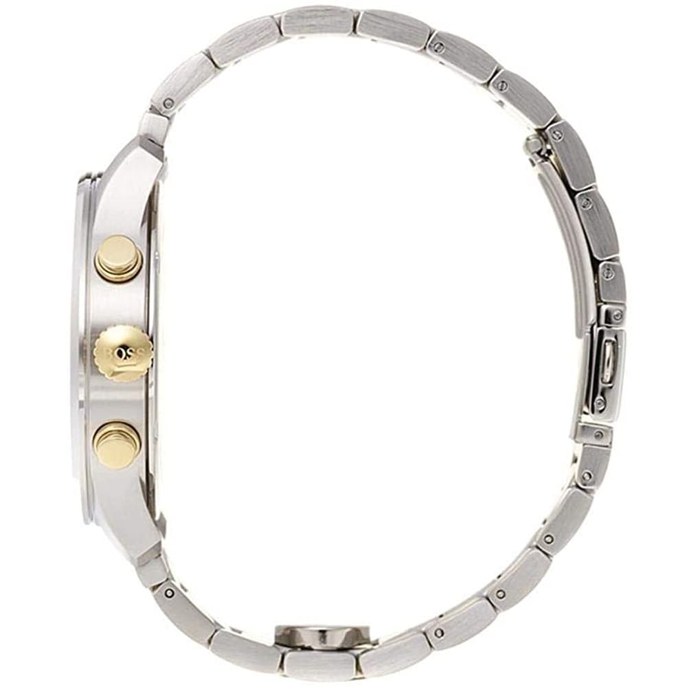  Shop Authentic Hugo Boss Professional Black Dial Two Tone Steel Strap Watch for Men - 1513529 - Luxxuri