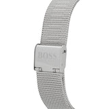  Shop Authentic Hugo Boss Horizon Quartz Blue Dial Silver Mesh Bracelet Watch For Men - 1513541 - Luxxuri