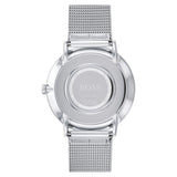  Shop Authentic Hugo Boss Horizon Quartz Blue Dial Silver Mesh Bracelet Watch For Men - 1513541 - Luxxuri