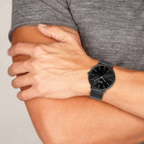  Shop Authentic Hugo Boss Horizon Quartz Black Dial Black Mesh Bracelet Watch For Men - 1513542 - Luxxuri