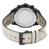  Shop Authentic Hugo Boss Grand Prix Chronograph Black Dial Grey Leather Strap Watch for Men - 1513562 - Luxxuri