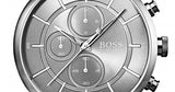  Shop Authentic Hugo Boss Architectural Grey Dial Grey Leather Strap Watch for Men - 1513570 - Luxxuri