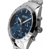  Shop Authentic Hugo Boss Talent Blue Dial Silver Steel Strap Watch for Men - 1513582 - Luxxuri