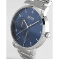  Shop Authentic Hugo Boss Oxygen Chronograph Blue Dial Silver Steel Strap Watch for Men - 1513597 - Luxxuri