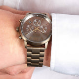  Shop Authentic Hugo Boss Attitude Green Dial Green Steel Strap Watch for Men - 1513610 - Luxxuri
