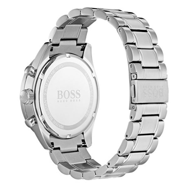  Shop Authentic Hugo Boss Chronograph Blue Dial Silver Steel Strap Watch for Men - 1513630 - Luxxuri