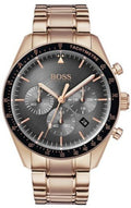  Shop Authentic Hugo Boss Trophy Grey Dial Rose Gold Steel Strap Watch for Men - 1513632 - Luxxuri