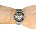  Shop Authentic Hugo Boss Trophy Chronograph Grey Dial Silver Steel Strap Watch for Men - 1513634 - Luxxuri