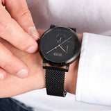  Shop Authentic Hugo Boss Oxygen Black Dial Black Mesh Bracelet Watch for Men - 1513636 - Luxxuri