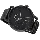 Shop Authentic Hugo Boss Oxygen Black Dial Black Mesh Bracelet Watch for Men - 1513636 - Luxxuri