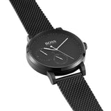  Shop Authentic Hugo Boss Oxygen Black Dial Black Mesh Bracelet Watch for Men - 1513636 - Luxxuri
