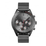  Shop Authentic Hugo Boss Talent Gunmetal Dial Grey Mesh Bracelet Watch for Men - 1513637 - Luxxuri
