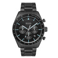  Shop Authentic Hugo Boss Trophy Black Dial Black Steel Strap Watch for Men - 1513675 - Luxxuri