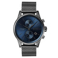  Shop Authentic Hugo Boss Jet Blue Dial Gunmetal Mesh Bracelet Watch for Men  - 1513677 - Luxxuri