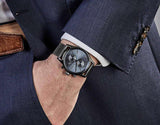  Shop Authentic Hugo Boss Jet Blue Dial Gunmetal Mesh Bracelet Watch for Men  - 1513677 - Luxxuri