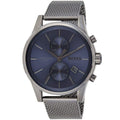  Shop Authentic Hugo Boss Jet Blue Dial Gunmetal Mesh Bracelet Watch for Men  - 1513677 - Luxxuri