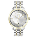  Shop Authentic Hugo Boss Classic Silver Dial Two Tone Steel Strap Watch for Men - 1513687 - Luxxuri