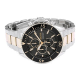  Shop Authentic Hugo Boss Ocean Edition Black Dial Two Tone Steel Strap Watch for Men - 1513705 - Luxxuri