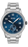  Shop Authentic Hugo Boss Legacy Blue Dial Silver Steel Strap Watch for Men - 1513707 - Luxxuri