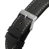  Shop Authentic Hugo Boss Pioneer Chronograph Black Dial Black Leather Strap Watch For Men - 1513708 - Luxxuri