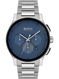  Shop Authentic Hugo Boss Peak Chronograph Blue Dial Silver Steel Strap Watch for Men - 1513763 - Luxxuri