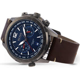  Shop Authentic Hugo Boss Nomad Blue Dial Brown Leather Strap Watch for Men - 1513773 - Luxxuri