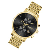  Shop Authentic Hugo Boss Integrity Chronograph Grey Dial Gold Steel Strap Watch for Men - 1513781 - Luxxuri