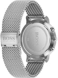  Shop Authentic Hugo Boss Skymaster White Dial Silver Mesh Bracelet Watch for Men - 1513933 - Luxxuri