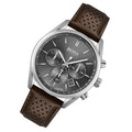  Shop Authentic Hugo Boss Champion Grey Dial Brown Leather Strap Watch for Men - 1513815 - Luxxuri