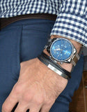  Shop Authentic Hugo Boss Champion Blue Dial Silver Steel Strap Watch for Men - 1513818 - Luxxuri